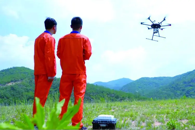 西流河镇无人机倾斜摄影巡检拍摄